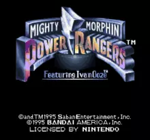 Image n° 7 - screenshots  : Mighty Morphin Power Rangers - The Movie